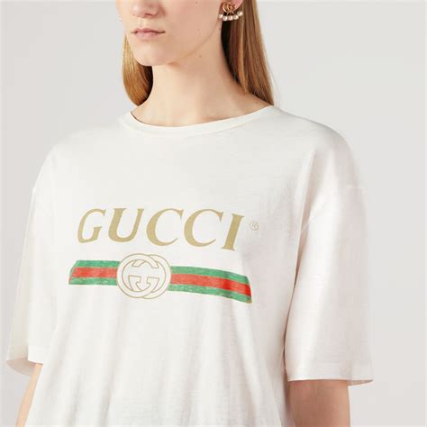 white gucci chirt|gucci white shirt women's.